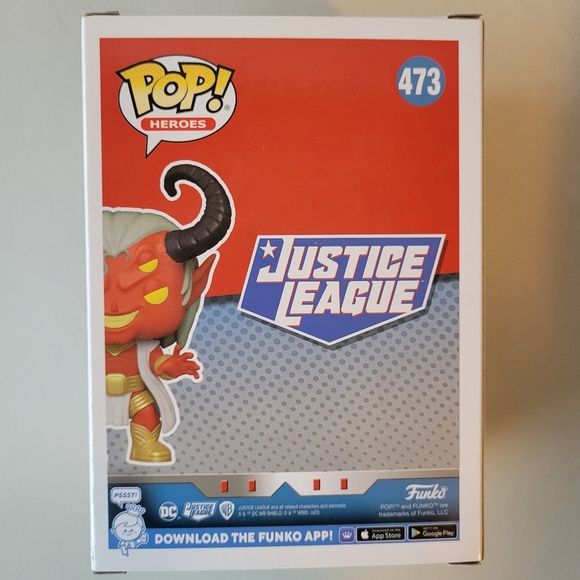 Funko Pop Trigon Action Figure ~ New! ~ Justice League ~ DC Comics ~ FINAL PRICE - Picture 3 of 8
